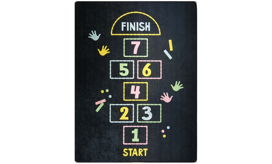 Image 21: Kids' Rug with Hopscotch Print