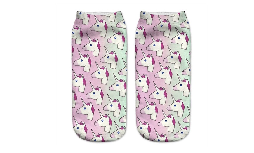 Image 3: Multipack Unicorn Socks