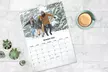 Personaliseer een portret muurkalender in afmetingen naar keuze via Printerpix - Image 5