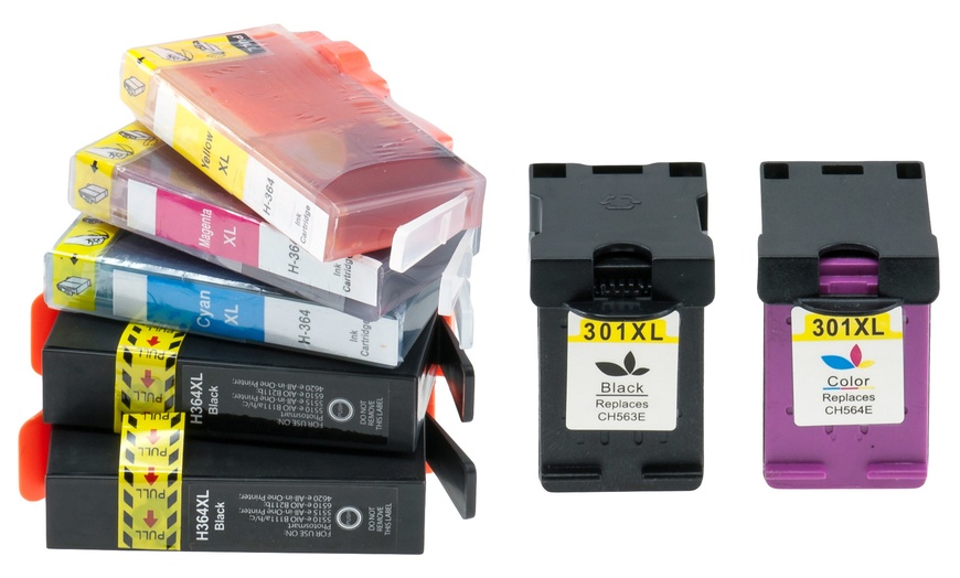 Image 2: HP-Compatible Ink Cartridge Set