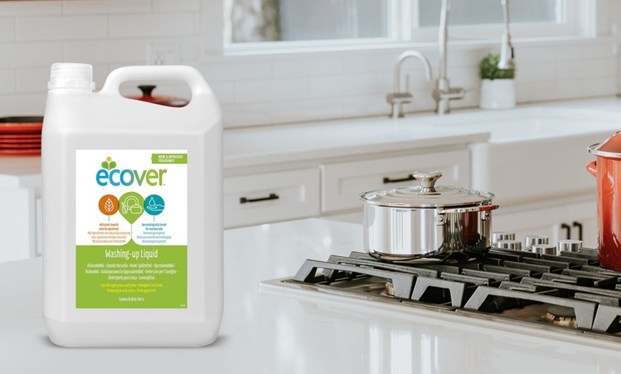 Image 3: Ecover 5L Lemon-Aloe Washing Up Liquid
