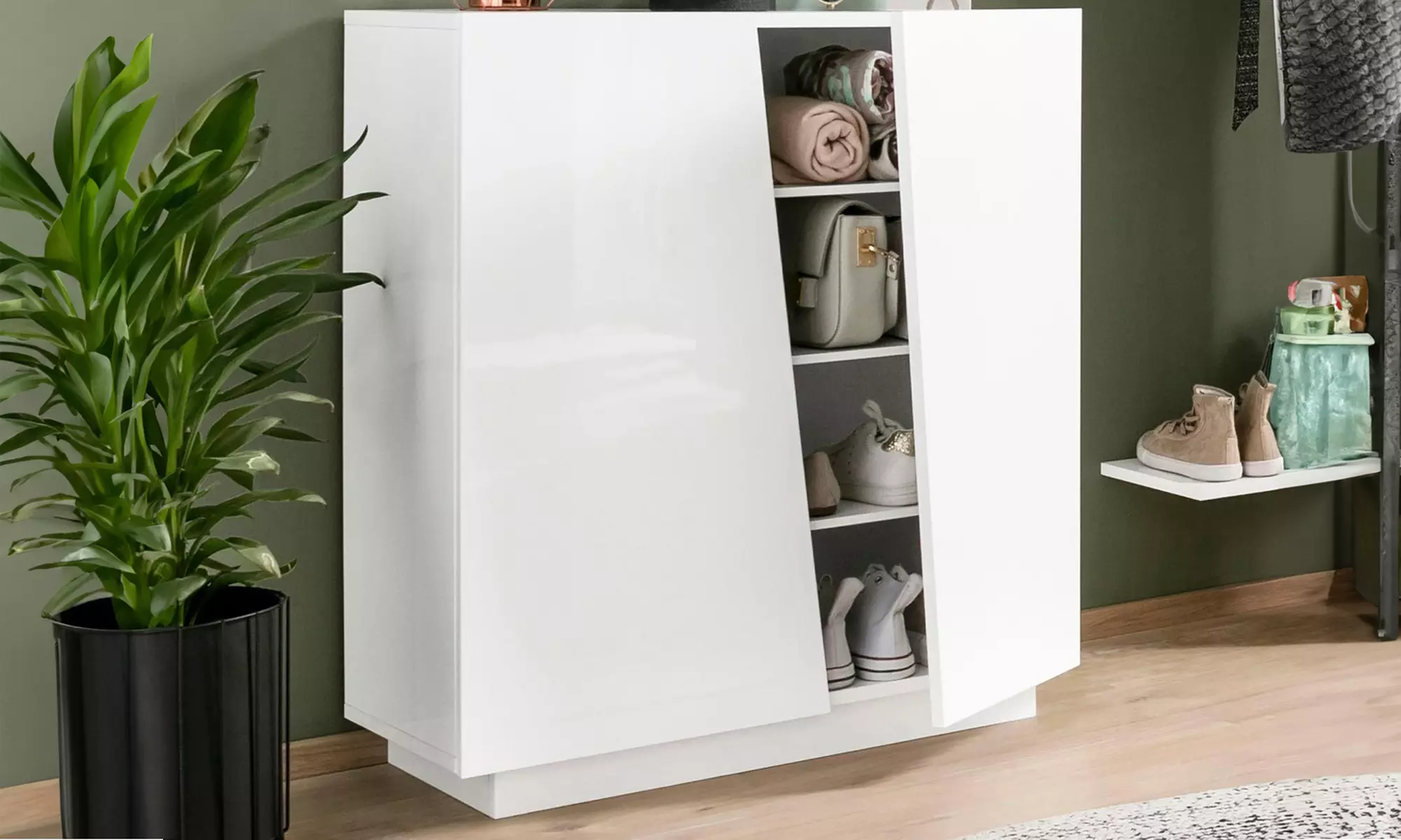 Armadietto per scarpe dal design elegante