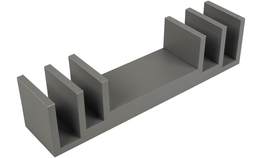 Image 6: U-Shaped Floating Shelf Unit