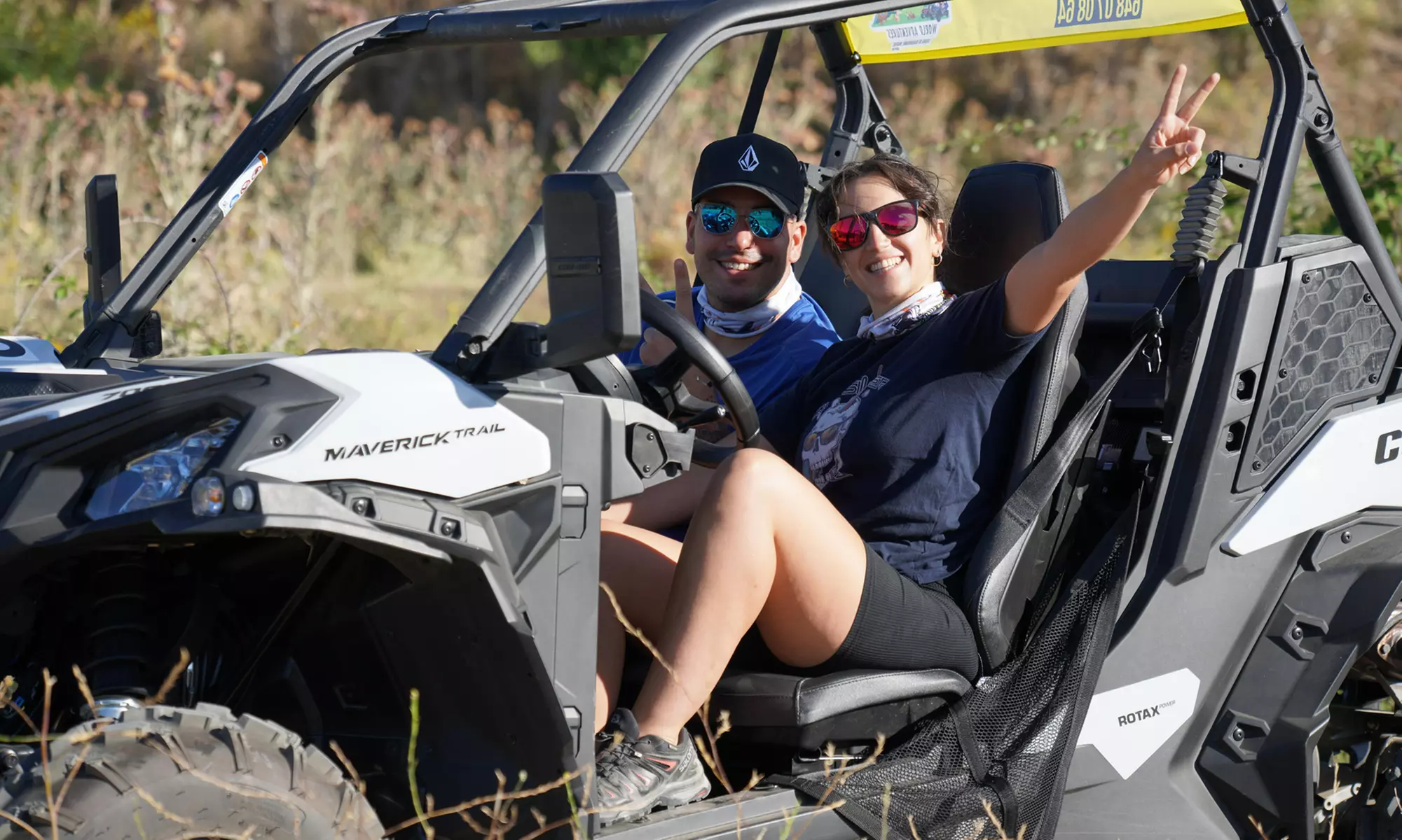 Paseo de 90 min en 1 o 2 coches tipo "buggy" para hasta 4 personas