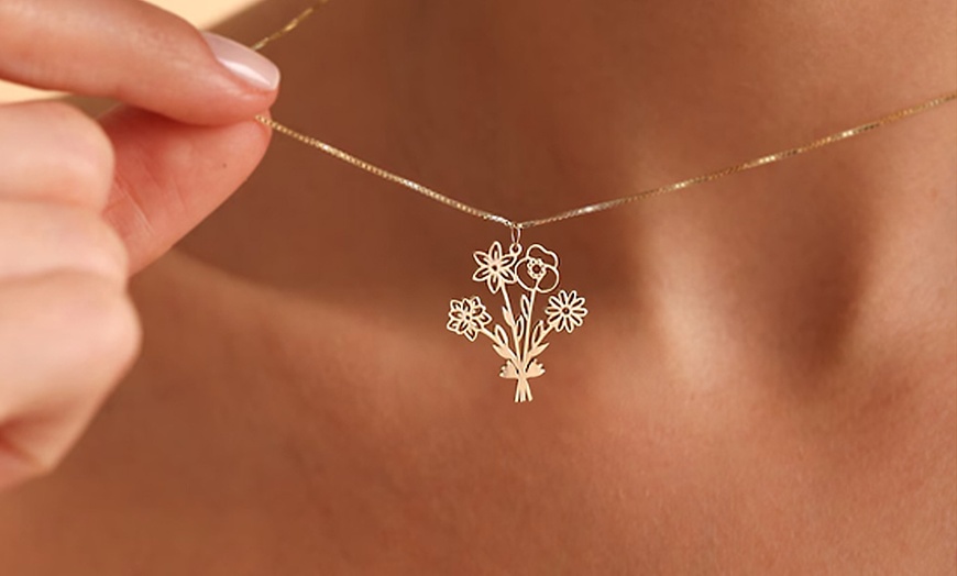 Image 5: One or Two Flower Combination Necklace from Justyling