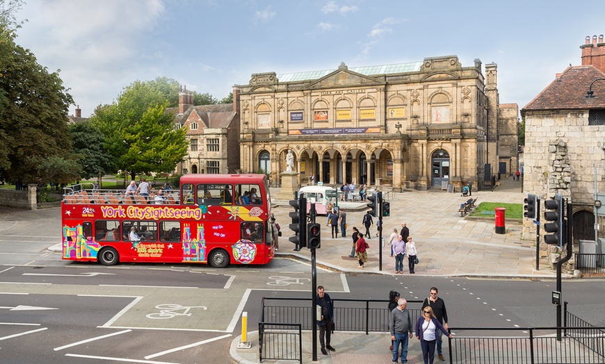 Image 1: Hop On Hop Off Tour - York at City Sightseeing