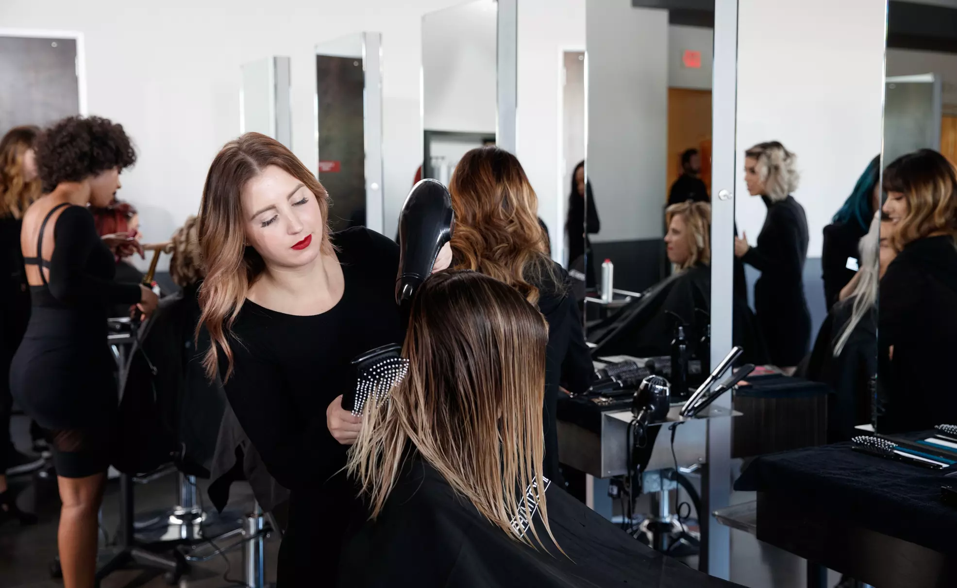 Cut/Style w/ Deep Conditioning Treatment at Paul Mitchell the School Tinley Park (Up to 32% Off) - Primary Image