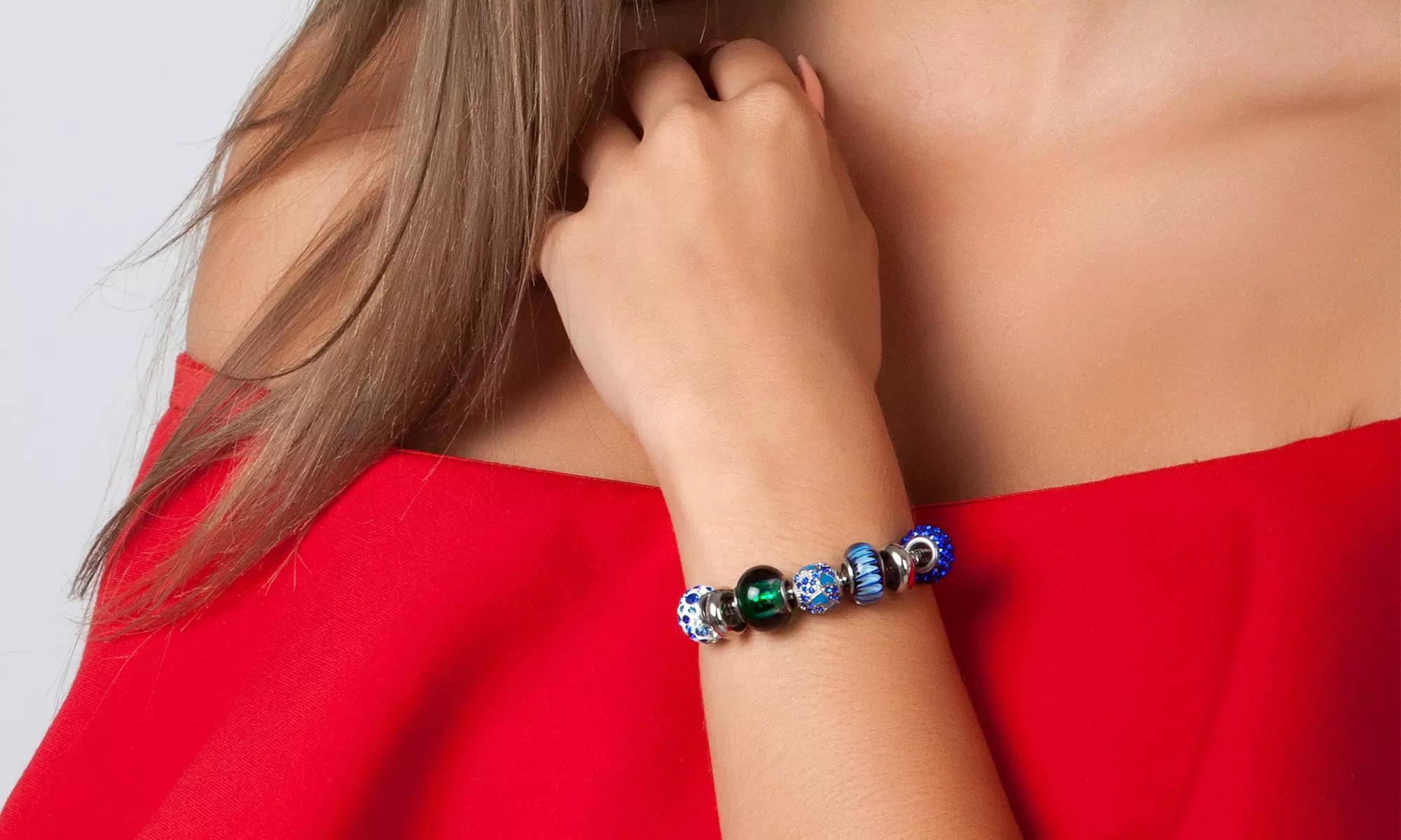 Bracciale in Cristallo SC Crystal, Design Minimalista