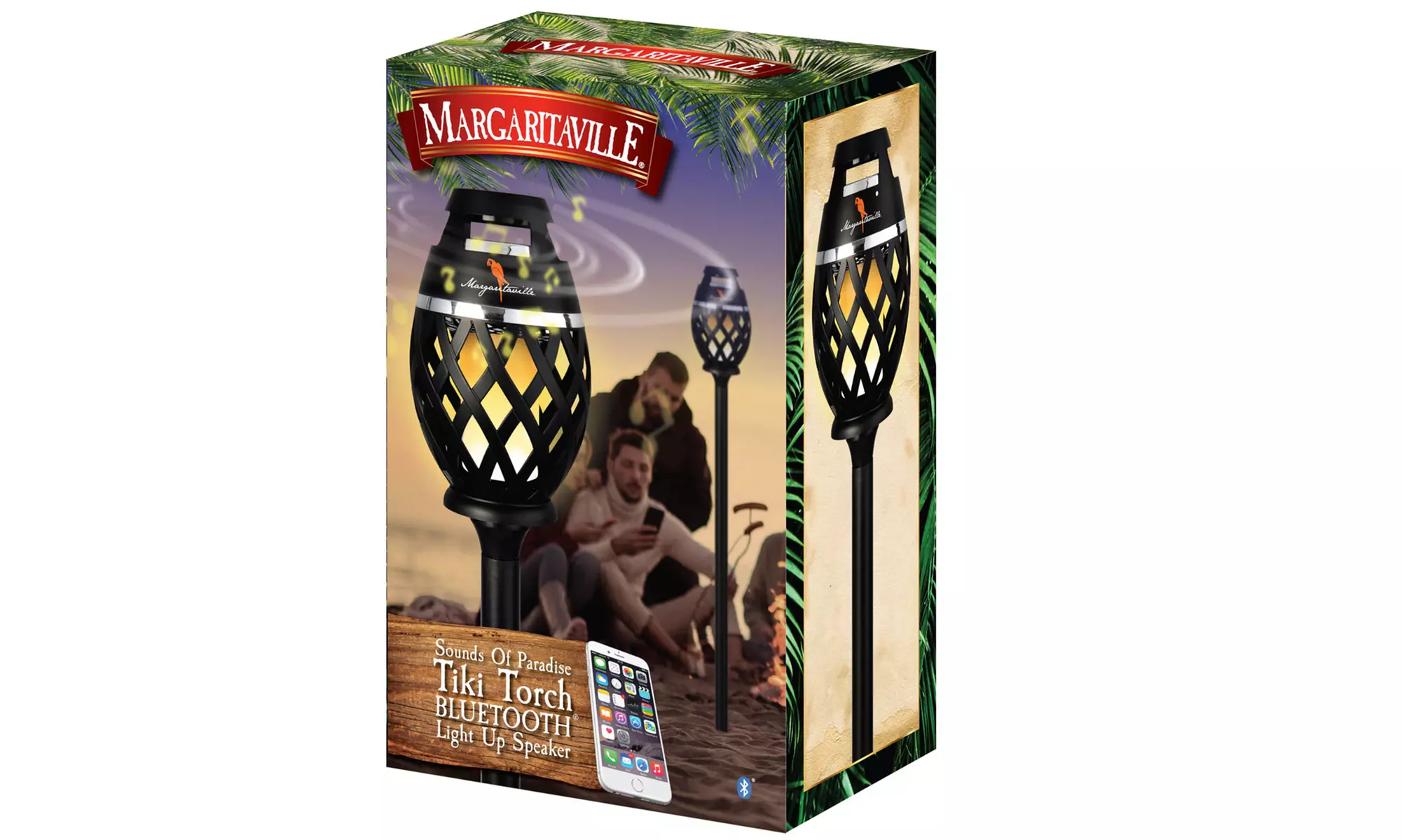 Margaritaville Bluetooth LED Tiki Torch Speaker - Second Medium