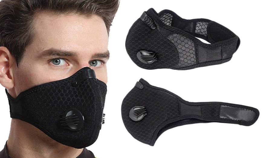 Image 1: Anti-Pollution Cycling Mask