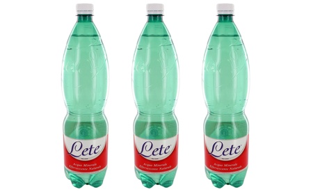 Fino a 135 bottiglie di acqua effervescente Lete da 1,5l con spedizione gratuita