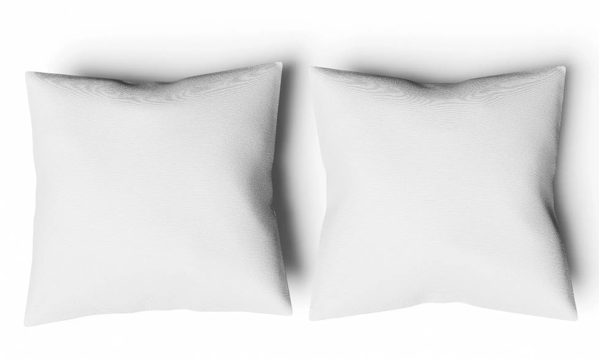 Lot de 2 oreillers Promo Linge en polyester moelleux