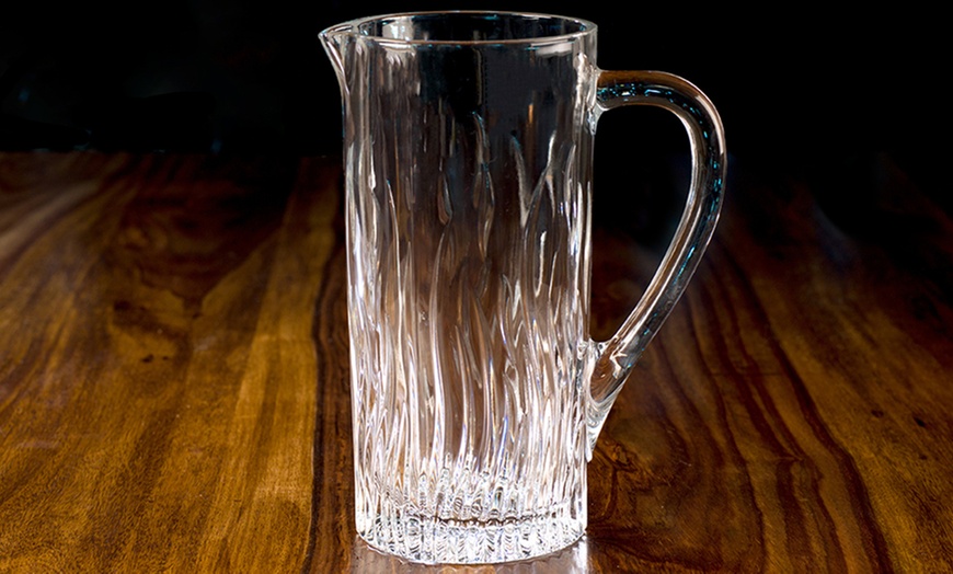 Image 2: RCR Crystal Glass Jug