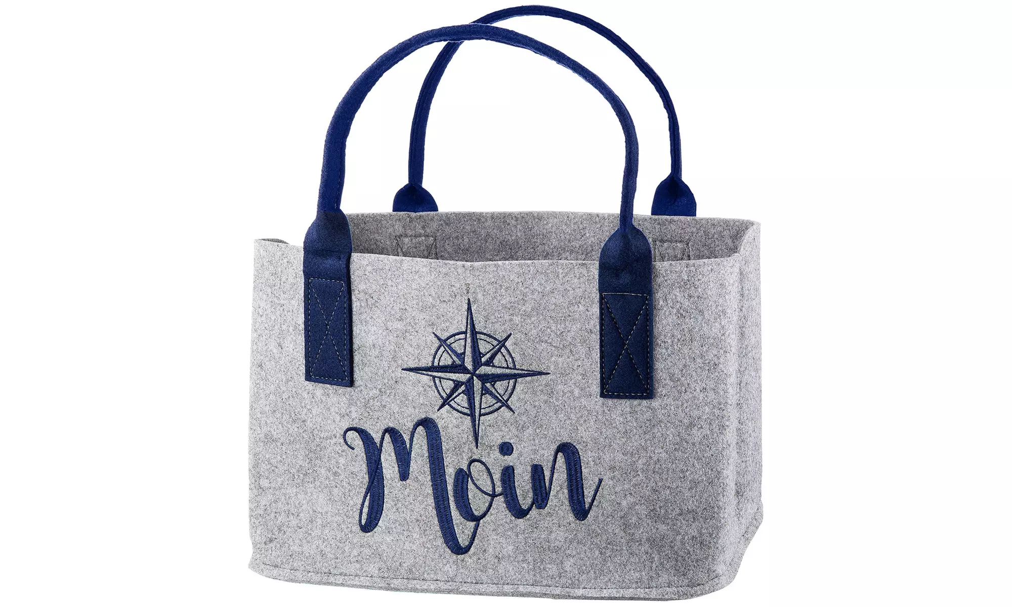 GMD Living Filztasche mit besticktem Motiv