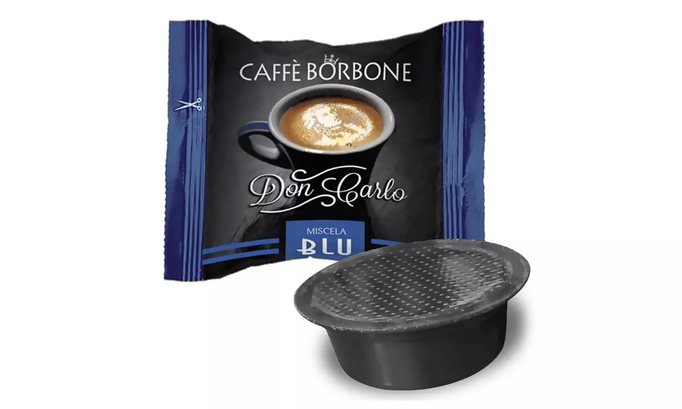 Fino a 800 capsule di caffè Borbone Don Carlo