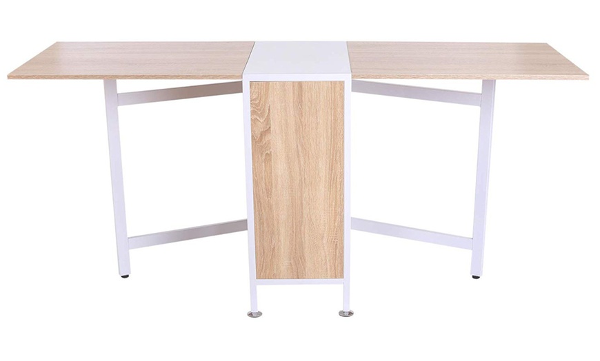 Image 7: Foldable Dining Kitchen Table