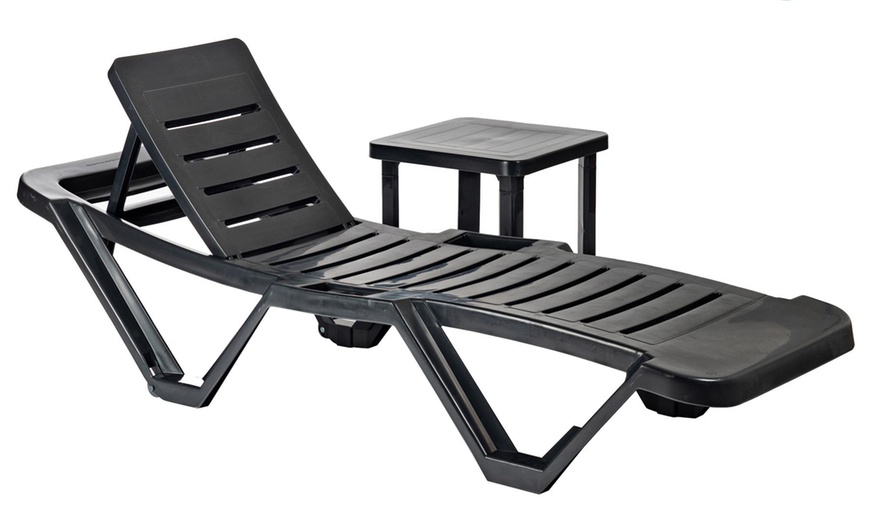 Image 11: Adjustable Sun Lounger