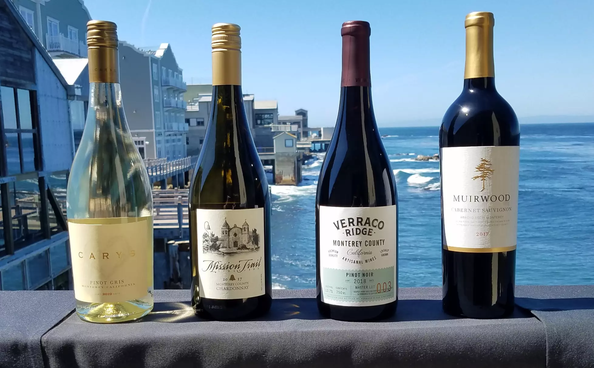 $55 for 4 Bottles of Wine in Pickup or Delivery at A Taste of Monterey-Wine Market & Bistro ($77 Value) - Primary Image