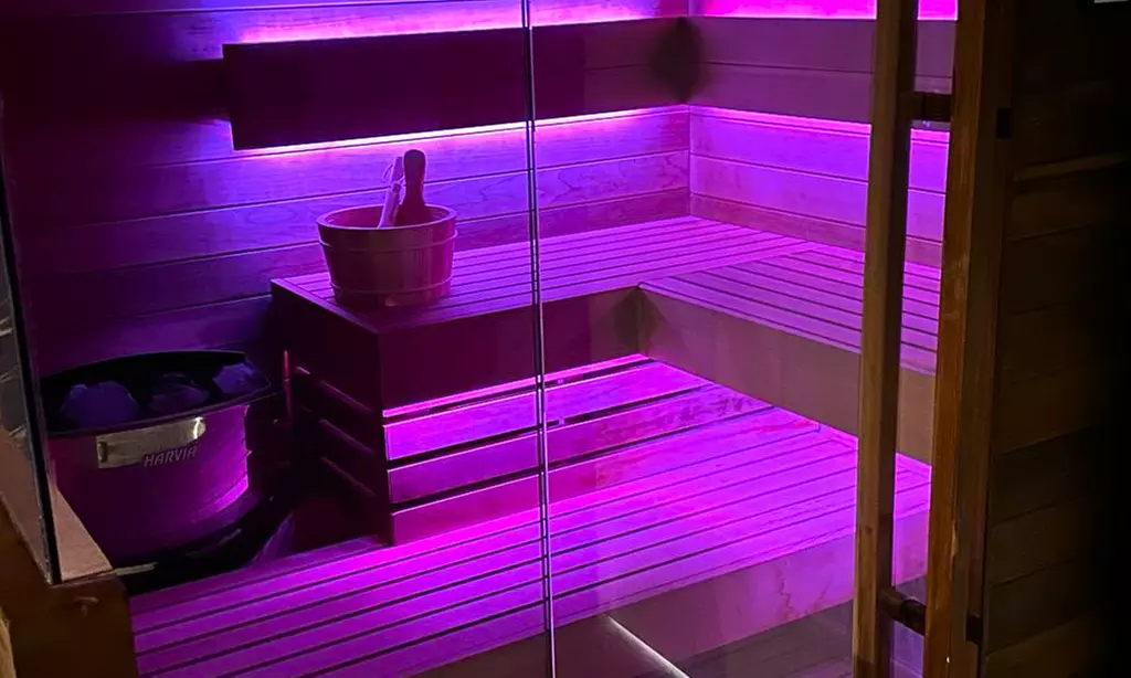 Spa privatif avec bain à remous et sauna en duo