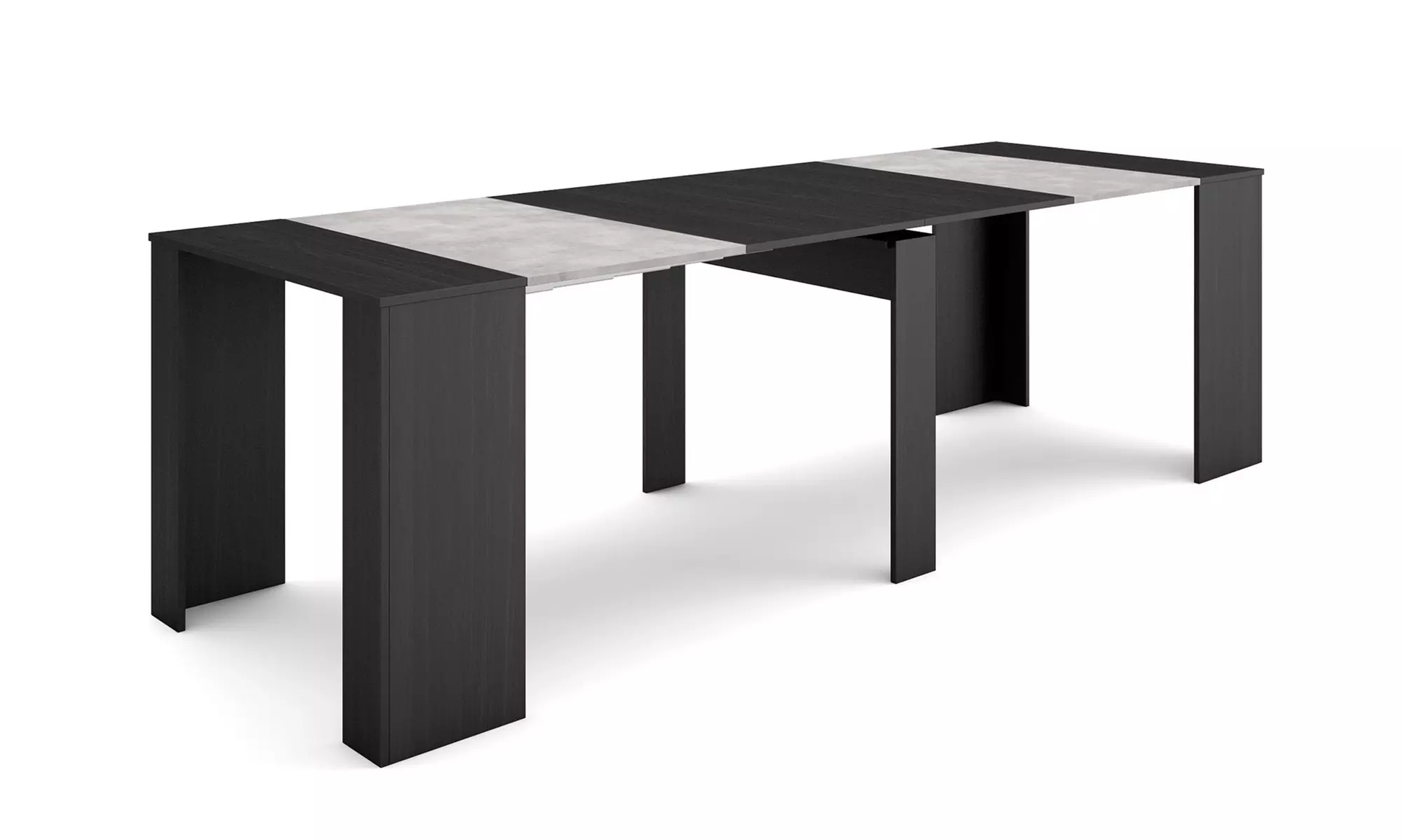 Uitschuifbare tafel voor maximaal 10 of 12 personen