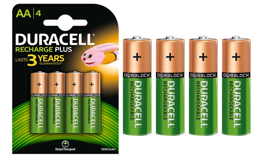 Image 3: Duracell Rechargeable Batteries