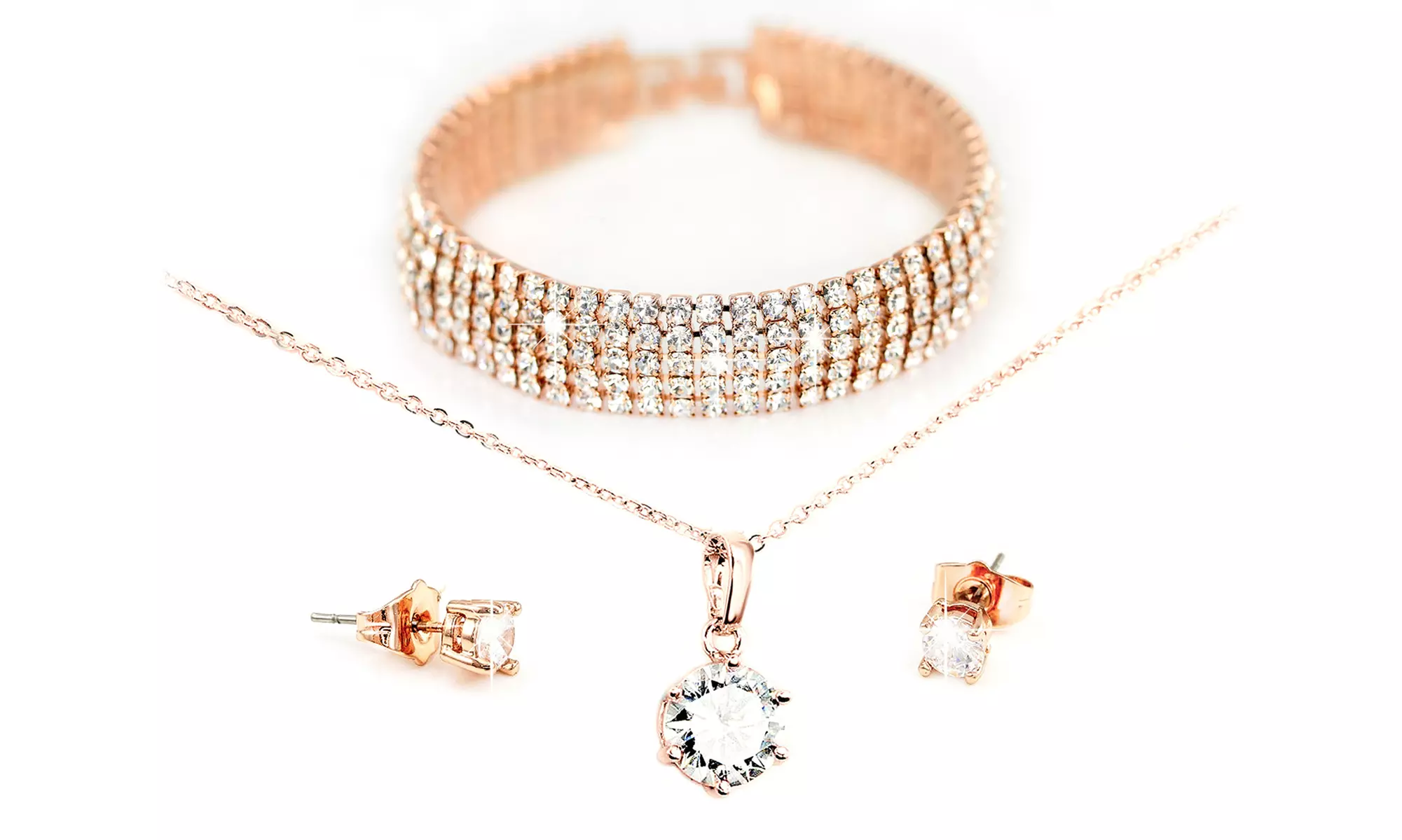 1 of 2 'Steller' sieradensets versierd met Swarovski®-kristallen