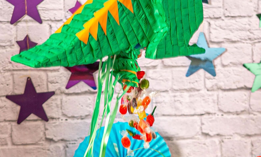 Image 27: Colourful Pinata with Pull String