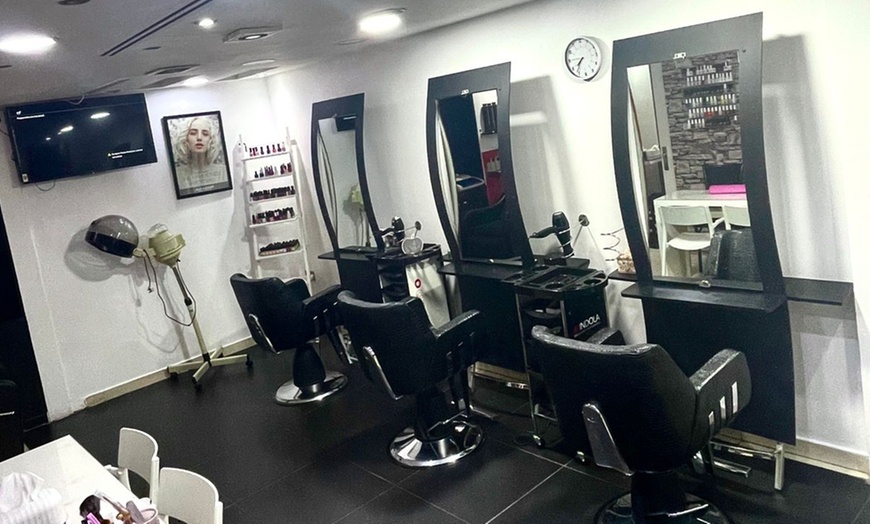 Image 3: Classic or Gelish Manicure & Pedicure, Hairwash, Blowdry & More