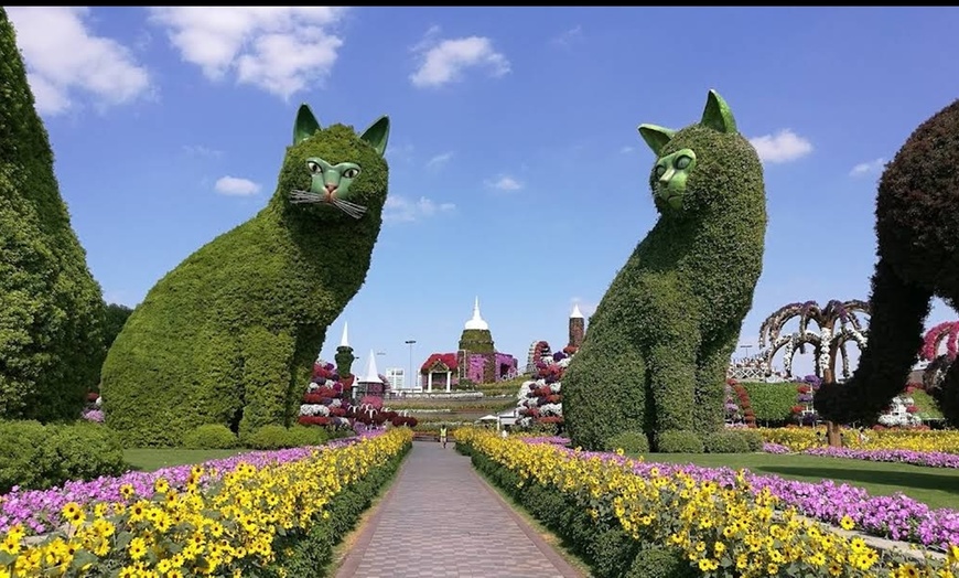 Image 4: Miracle Garden and Dubai Garden Glow at Peace Land Travel and Tourism