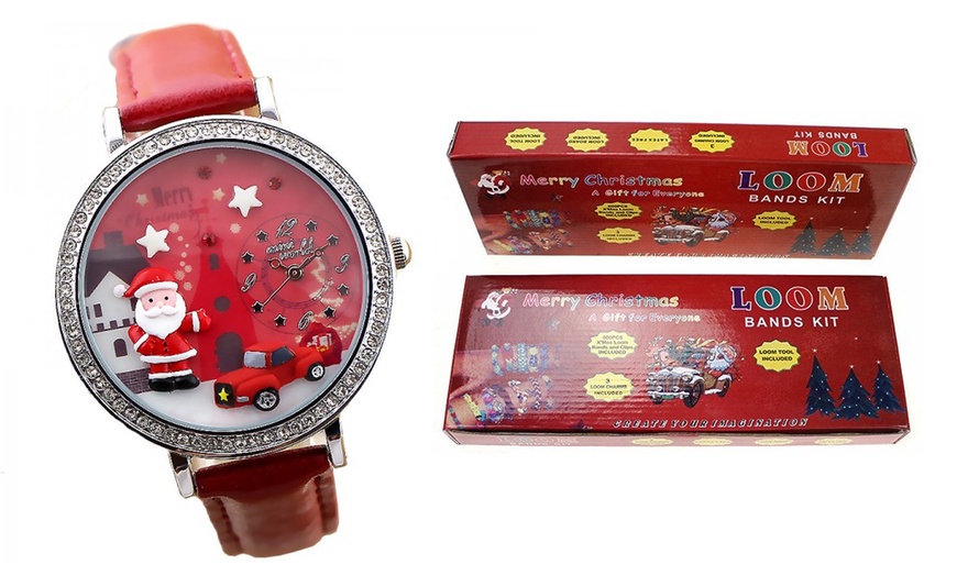 Image 2: Christmas-Themed Watches