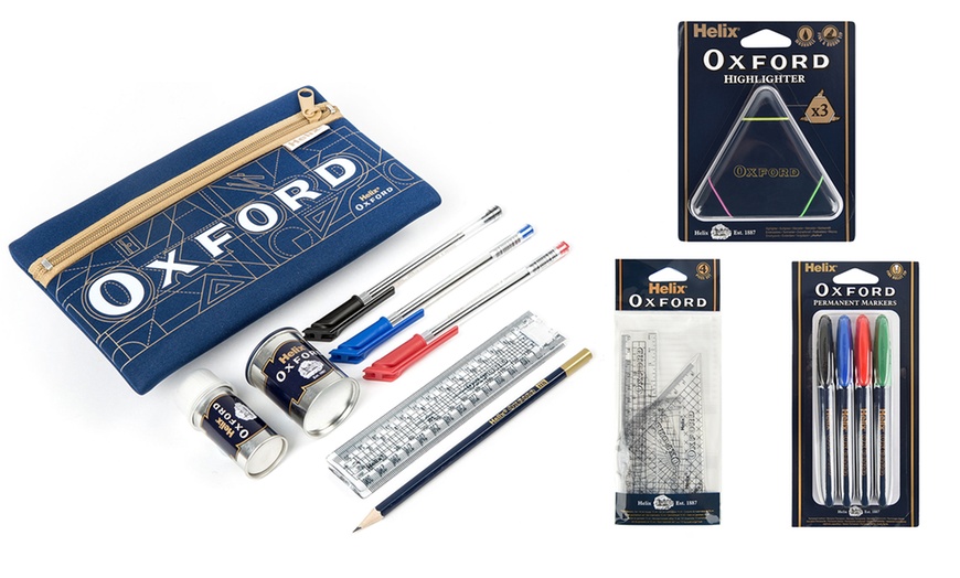 Image 1: Helix Oxford Stationery Bundle