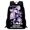 Image 19: KPop Demon Hunters Inspired Backpack Set 
