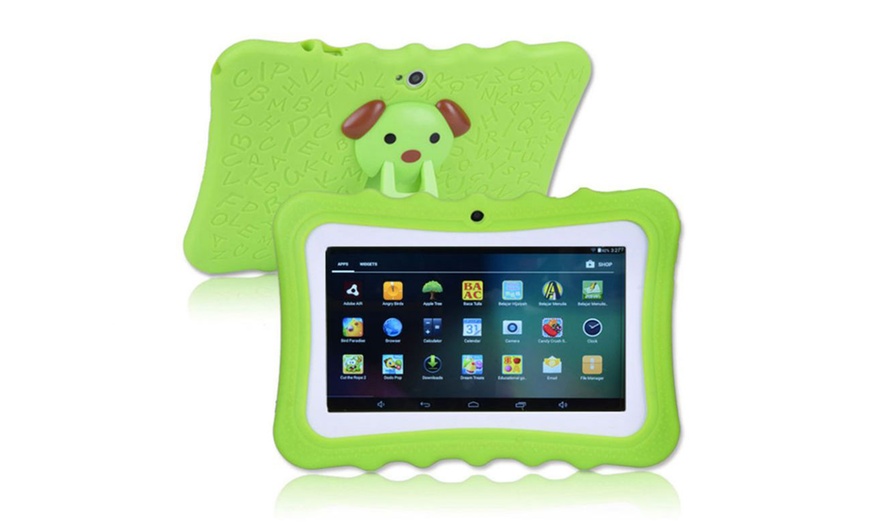 Image 4: Kids' Educational Tablet with Protective Sleeve