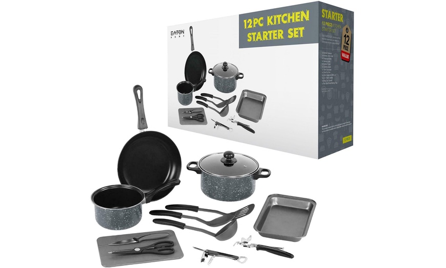 Image 5: 12-Piece Kitchen Starter Kit