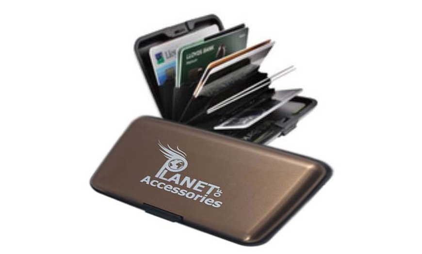 Image 9: One or Two Aluminium Card Wallets