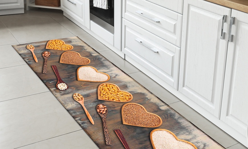 Image 1: Tapis antidérapant pour la cuisine