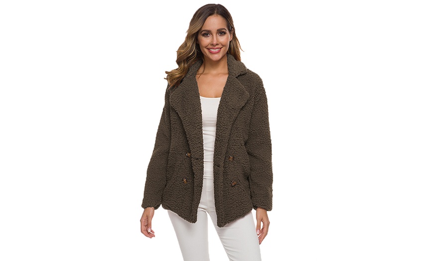 Image 6: Women's Shearling Coat