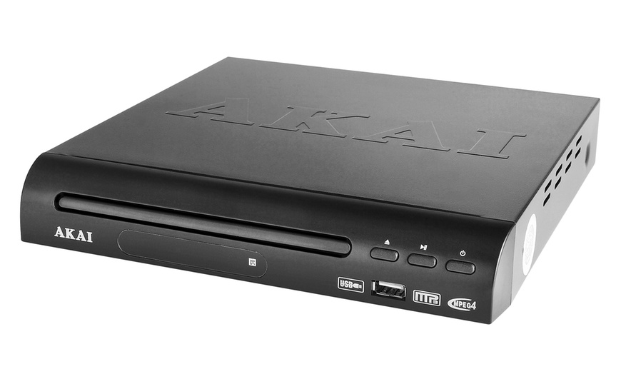 Image 2: Compact DVD Player With USB