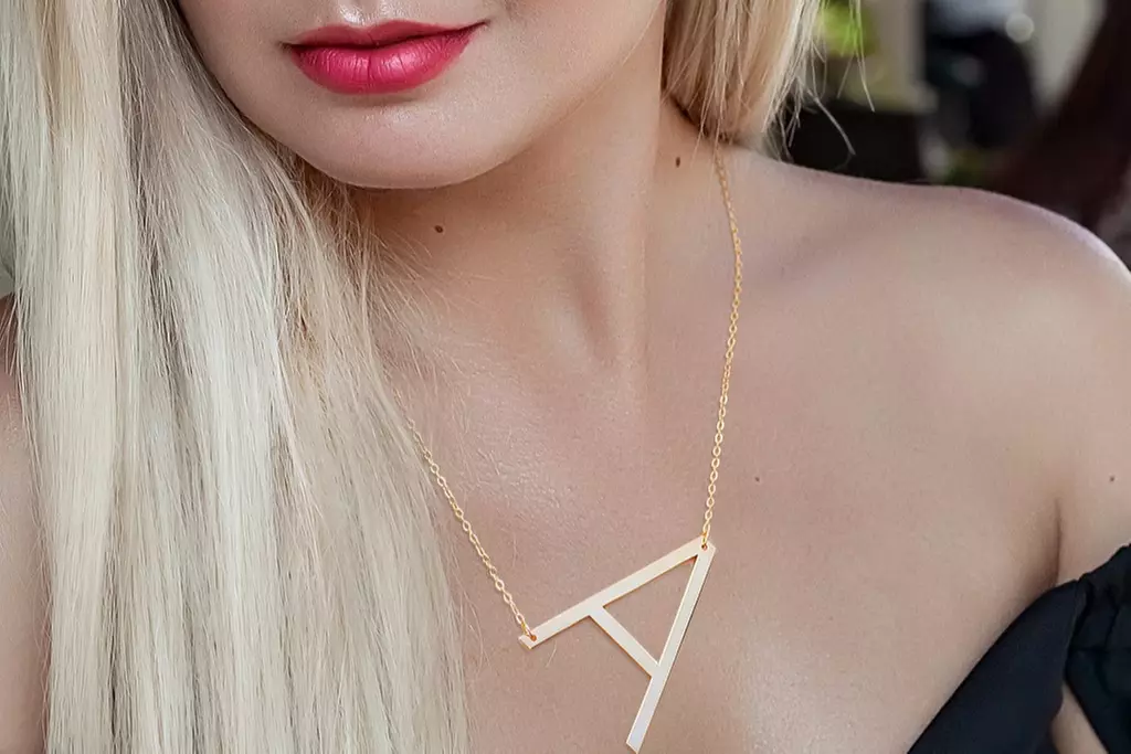 Up to 70% Off Initial Statement Necklaces from MonogramHub