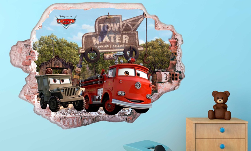 Image 9: Disney Cars Vinyl Wall Decal 