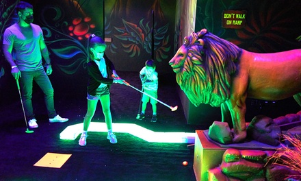 Weekdays: For one: Mini Glow Golf Experience