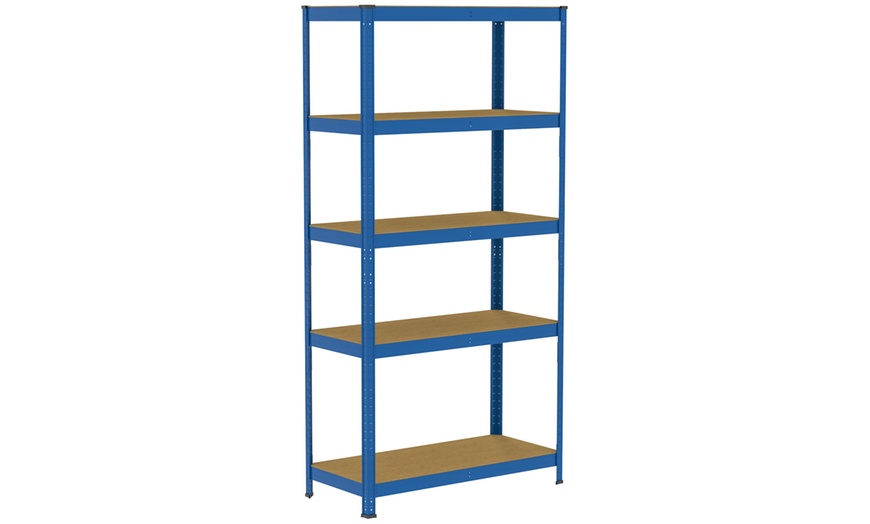 Image 17: Five-Tier Garage Storage Shelf