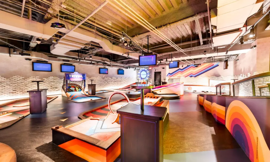 Upscale, Tech-Infused Mini Golf for 2 or 4 - Tax Included