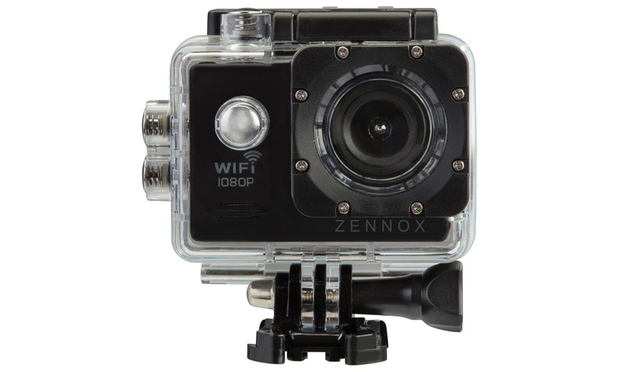 Image 2: Zennox 1080P WiFi Action Camera