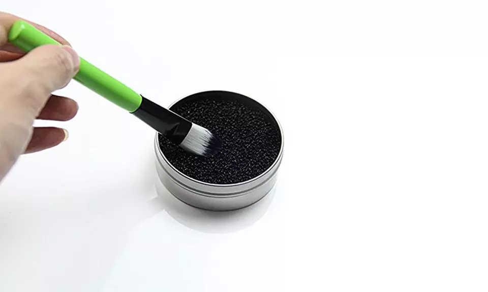 Make-Up Brush Cleaner Sponge - Second Medium