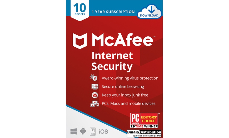 Image 1: Software McAfee Internet Security 2023