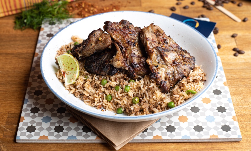 Image 5: African Meal with Drink for Two