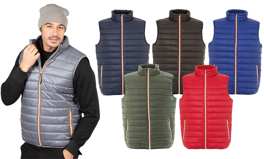 Image 1: Gilet imbottito effetto piuma