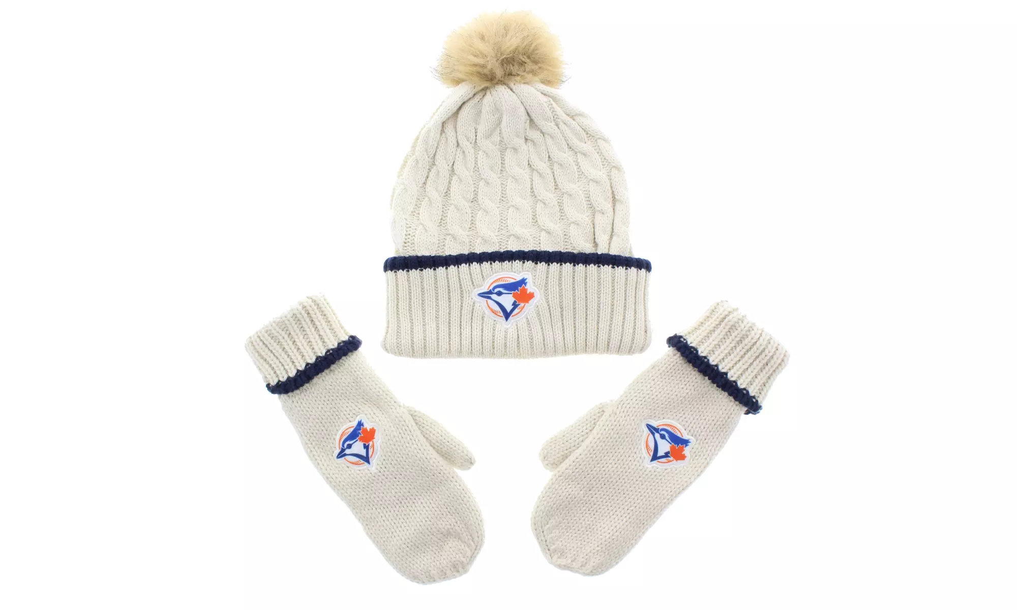 MLB Blue Jays Women's Hat with Mittens - Second Medium