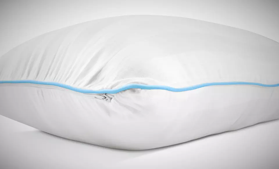 Memoryloft Compartment Pillow – Inner Memory Foam Cluster Surrounded with Outer Memory Foam - Second Medium